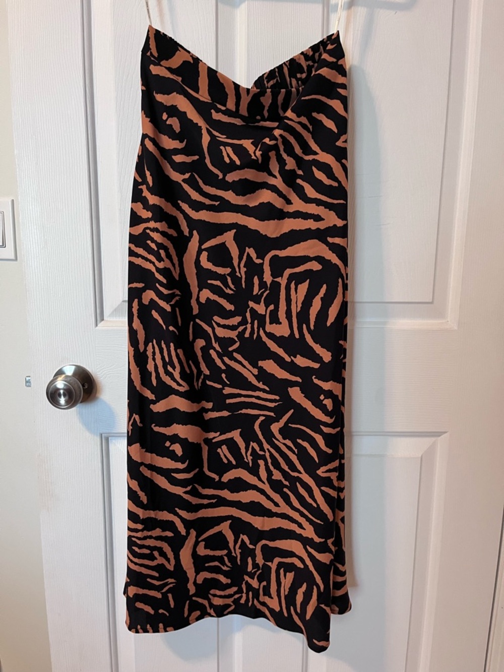 Women’s Printed Maxi Slip Skirt